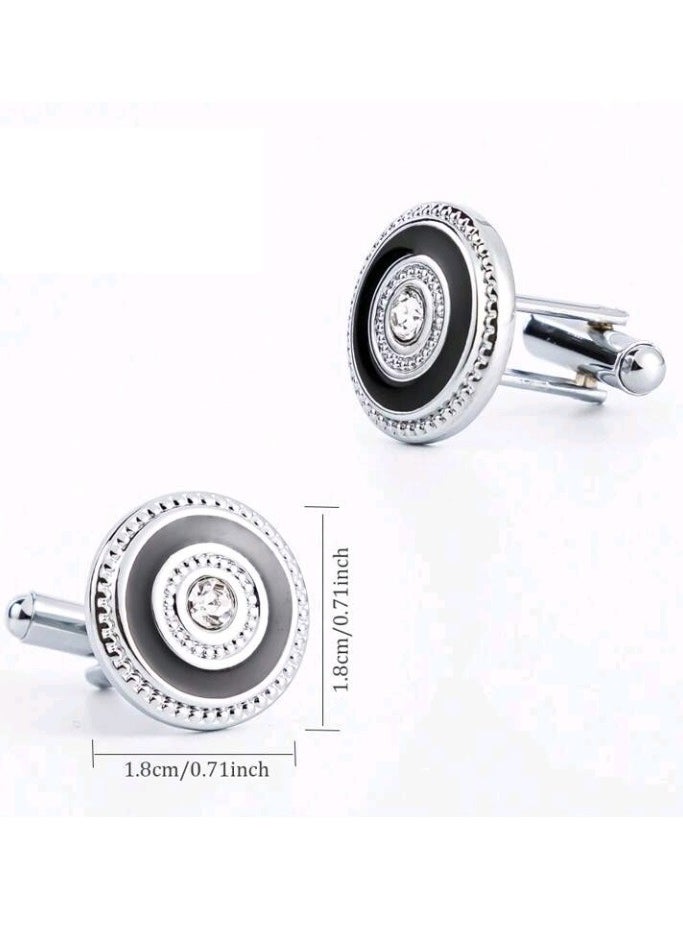 Dealspick Trendy Fashionable Cufflinks For Men High Quality  - Image 4