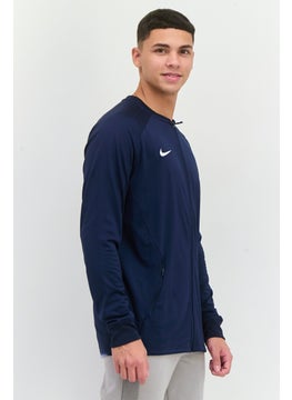 Nike Men Sportswear Fit Long Sleeve  Training Track Jacket, Navy  - Image 2