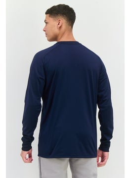 Nike Men Sportswear Fit Long Sleeve  Training Track Jacket, Navy  - Image 3