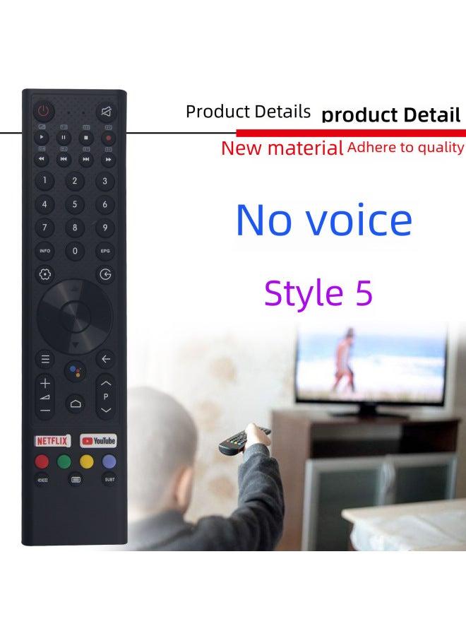 Suitable For Chiq Aiwa Kogan Changhong Qike Lcd Tv Remote Control Without Voice - Image 5