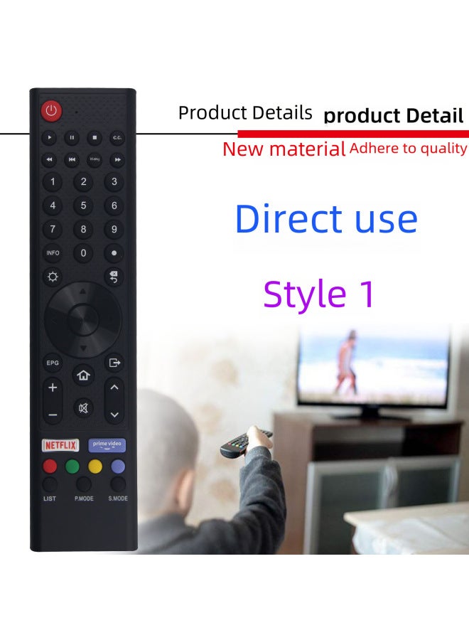 Suitable For Chiq Aiwa Kogan Changhong Qike Lcd Tv Remote Control Without Voice - Image 4