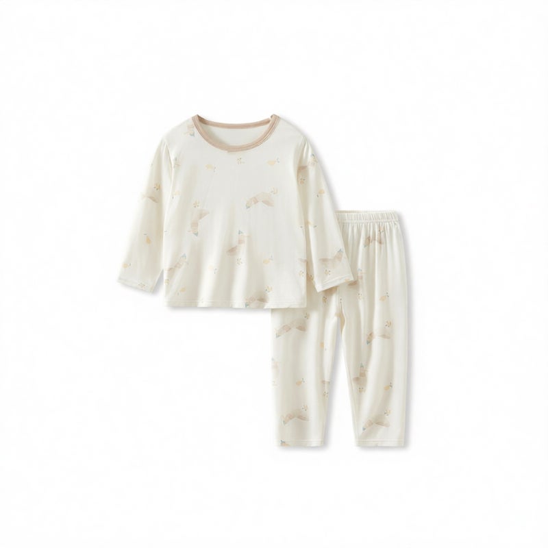 Kids Pajama Set Summer Thin Comfortable Homewear Children Sleepwear Breathable Toddler Outfit - Image 1