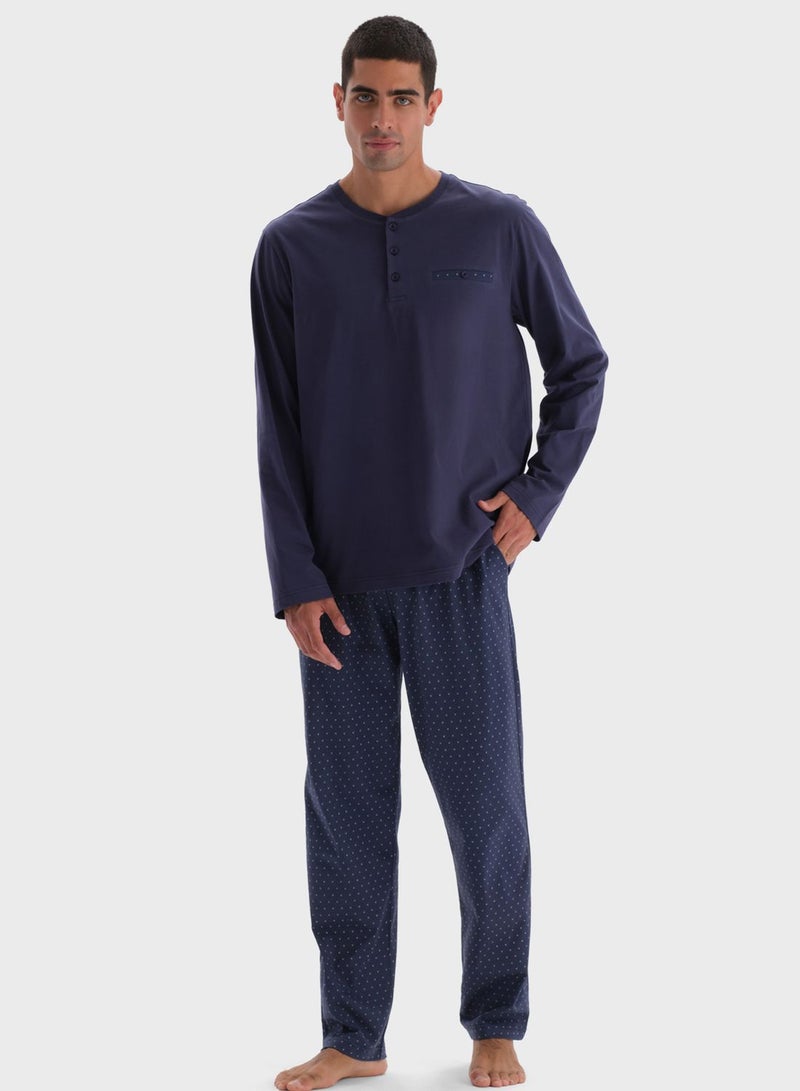 dagi Nightwear T-Shirt & Trouser Set - Image 1