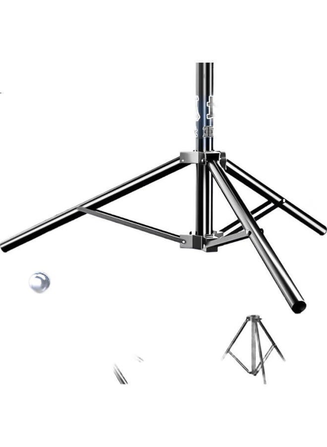 Beiyang Photography Backdrop Stand, 80*200 Medium T-Shaped Frame, Softbox Paper Backdrop Stand, Photography Equipment, Studio Accessories, Portable Metal Backdrop Stand (With 2 Large Clips Included) - Image 2