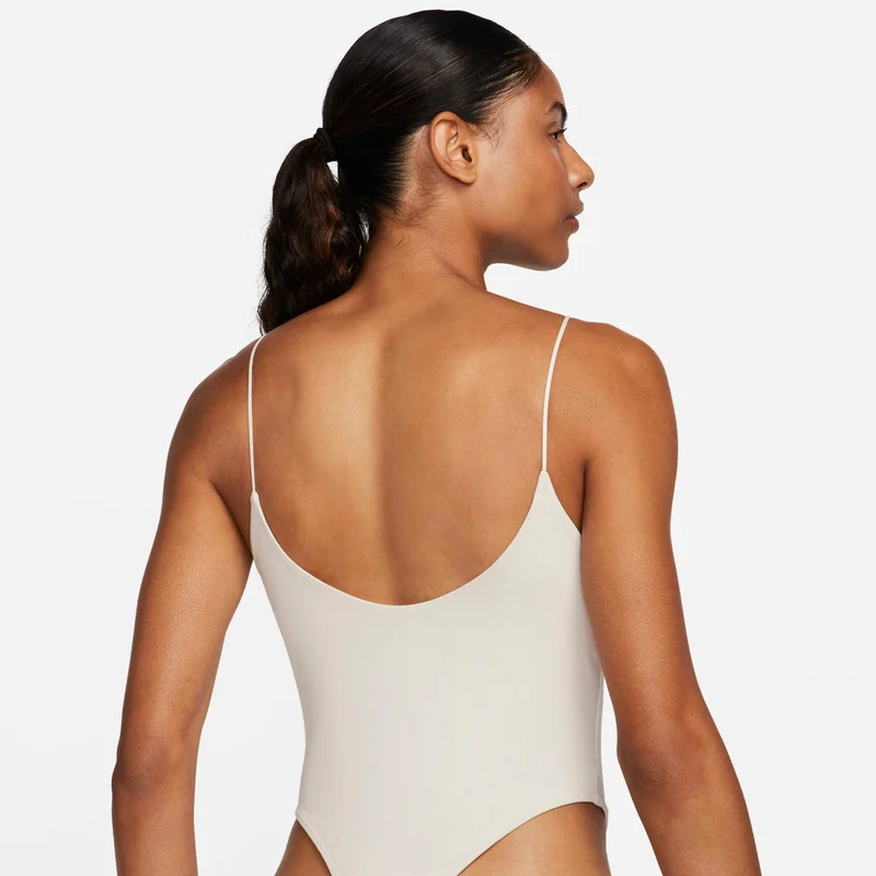 Nike Ivory Women's Sportswear Chill Cami Bodysuit for Women | Best Price UAE