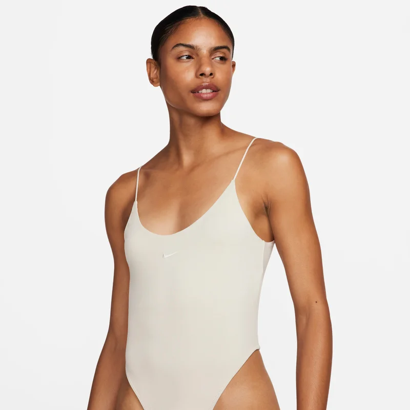 Nike Ivory Women's Sportswear Chill Cami Bodysuit for Women | Best Price UAE