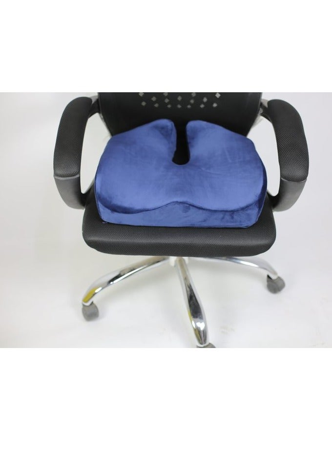 ماكس كمفورت مقعد ناسور مطور من الميموري فوم , حل طبيعي لآلام اسفل الظهر وآلام الناسور وتخفيف عرق النسا , لون اسود - Image 5