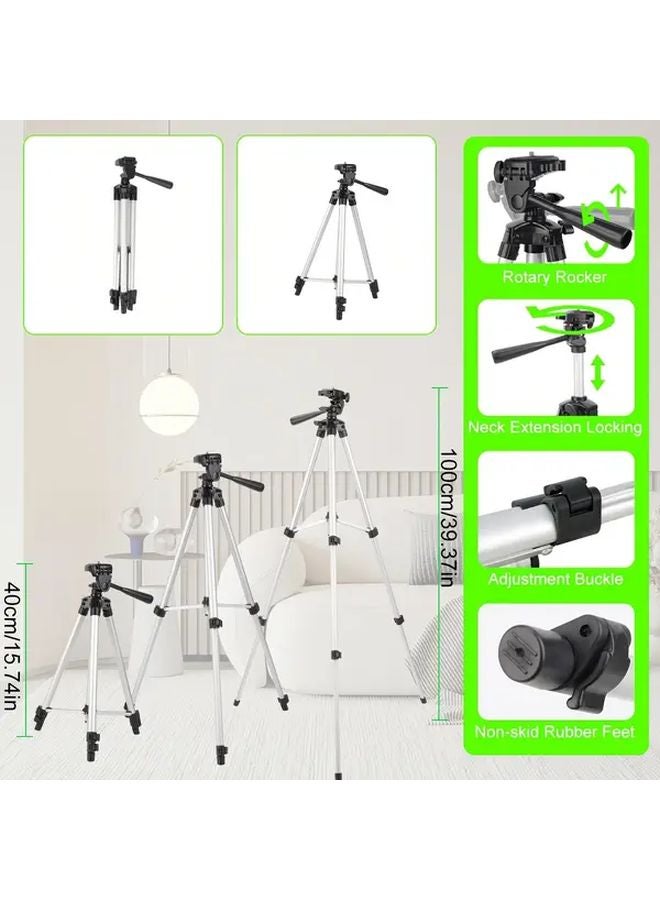 HILDA Mini 2 خط شاعري أخضر ذاتي التسوية مع حامل ثلاثي الأراضي مدى 100 قدم - Image 3