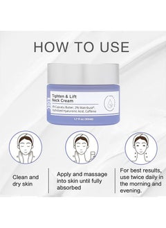 KOEC KOEC Retinol Lifting Moisturizing Neck Cream, Hydrating and Moisturizing Face and Neck Cream  - Image 4