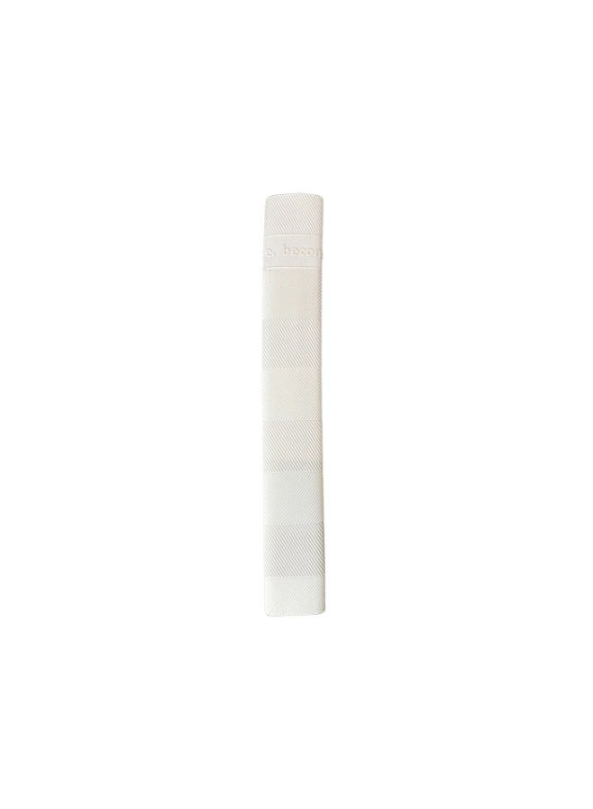 SG Chevron Cricket Bat Grip 1pc -Believe. Become (White)