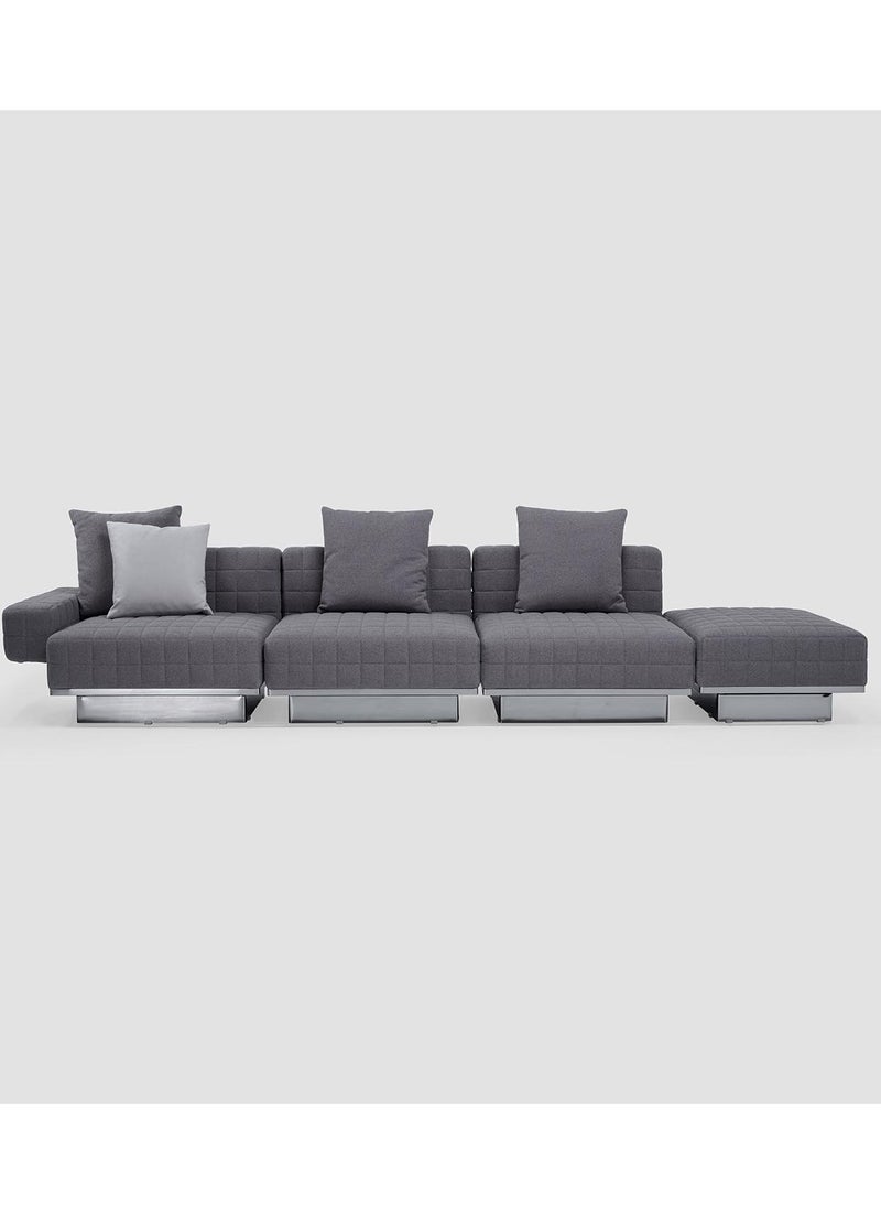 AL HUZAIFA FURNITURE - Milena Fire Retardant Modular Sofa, Fully Upholstered - Image 1
