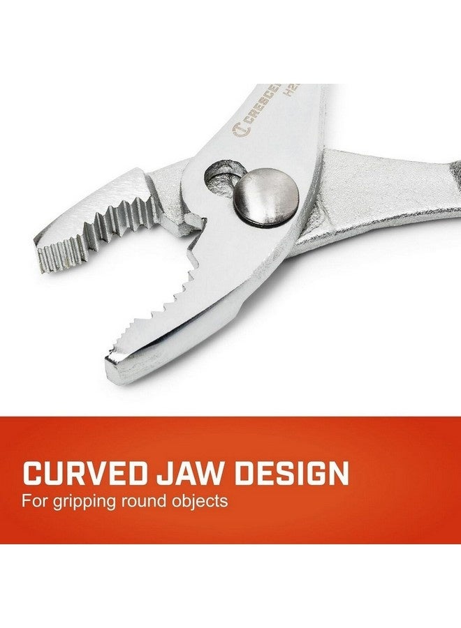 كريسنت سي تي كو زرادية مفصلية بفك منحني فضي 6.5 بوصة H26VN-05 - Image 3