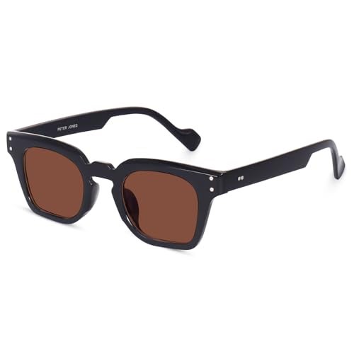 Peter Jones Square Unisex UV Protected Wide Frame Sunglasses (5668TB) - Image 1