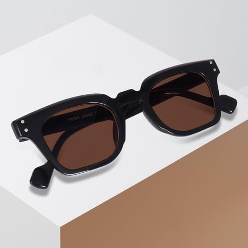 Peter Jones Square Unisex UV Protected Wide Frame Sunglasses (5668TB) - Image 2