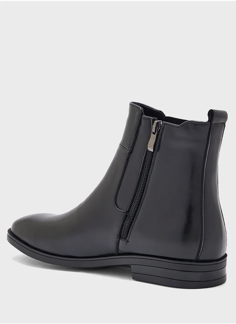 روبرت وود Classic Formal Chelsea Boots