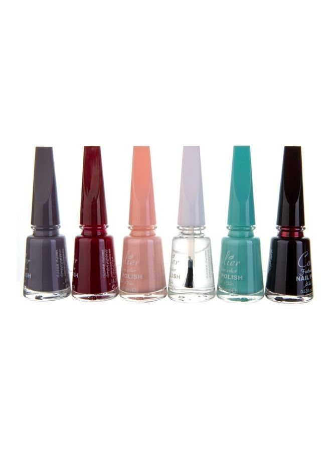 COLIER 24-Piece Nail Polish Set Multicolour - Image 3