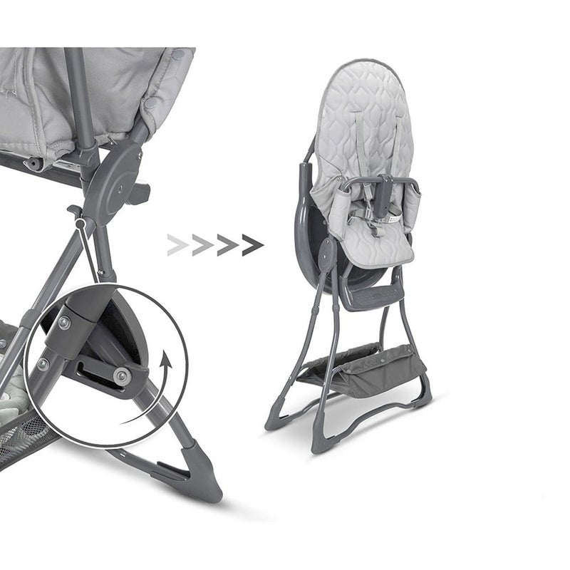 لوريلي كرسي طعام عالي - اخضر - 1010031 - Image 3