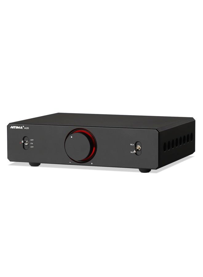 AIYIMA A20 Symmetrical Stereo Amplifier 2.0/2.1 PFFB HiFi Power Amplifier with TPA3255 Chips, Class D Amplifier for Home Theater with RCA/XLR Input and 12V Trigger - Image 1