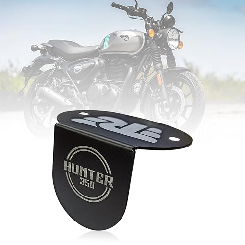 OBEROI'S TRADERS Hunter 350 Bike Stainless Steel Bike Front Disc Brake Fluid Reservoir Oil Cap/Container Guard Protector Cover - Image 1