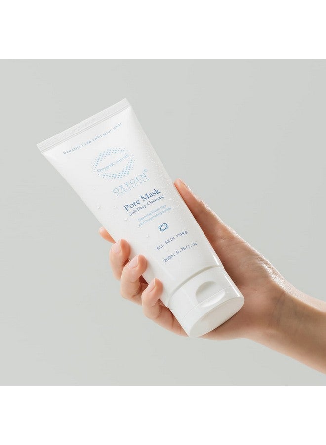 OxygenCeuticals Oxygen Ceuticals Pore Mask Cleanser For Face 200 Ml/6.76 Oz Oxygen Bubbles Foam Cleanser All Skin Types. - Image 4