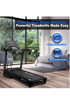 Powerful Treadmill for Home Use 7HP Peak DC Motor| Foldable Treadmill with 20% Auto Incline, MP3, & Multi App Support Premium Quality 150kg Max User Weight - pzsku/Z3E446108852465A6DAB1Z/45/_/1725637637/3bb06fad-6da2-433a-a16d-4f2b90b0eba6