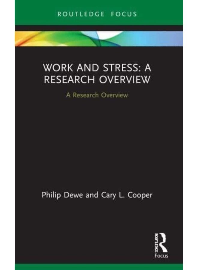 Work and Stress A Research Overview - Paperback