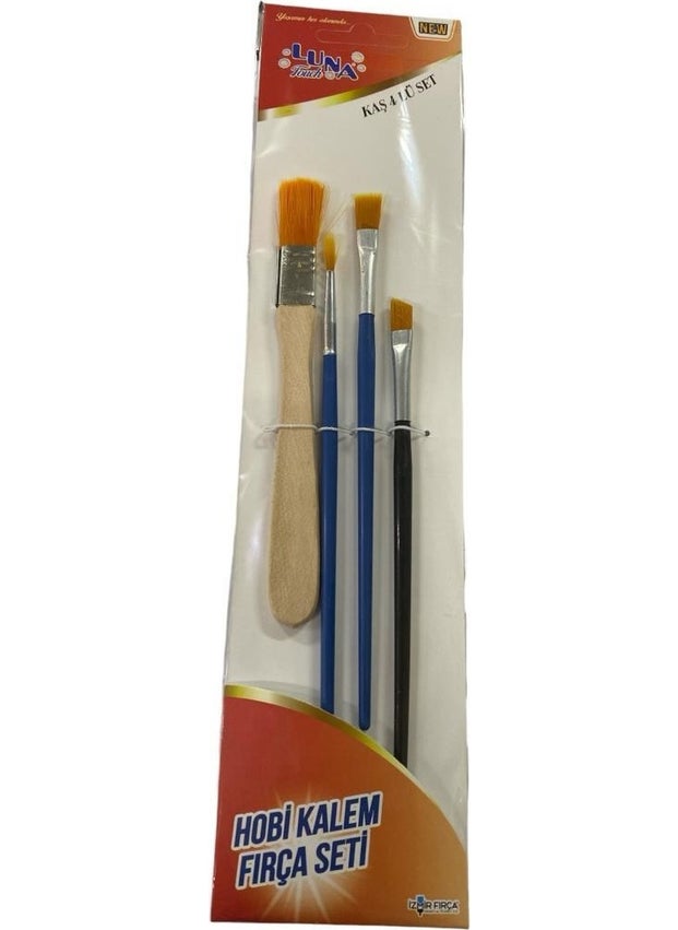 Luna Eyebrow Hobby Pen Brush Set 4 Pieces - pzsku/Z3E446DE0091A160BED56Z/45/_/1740619925/7142174f-c092-4113-bffb-42e7e1953aec