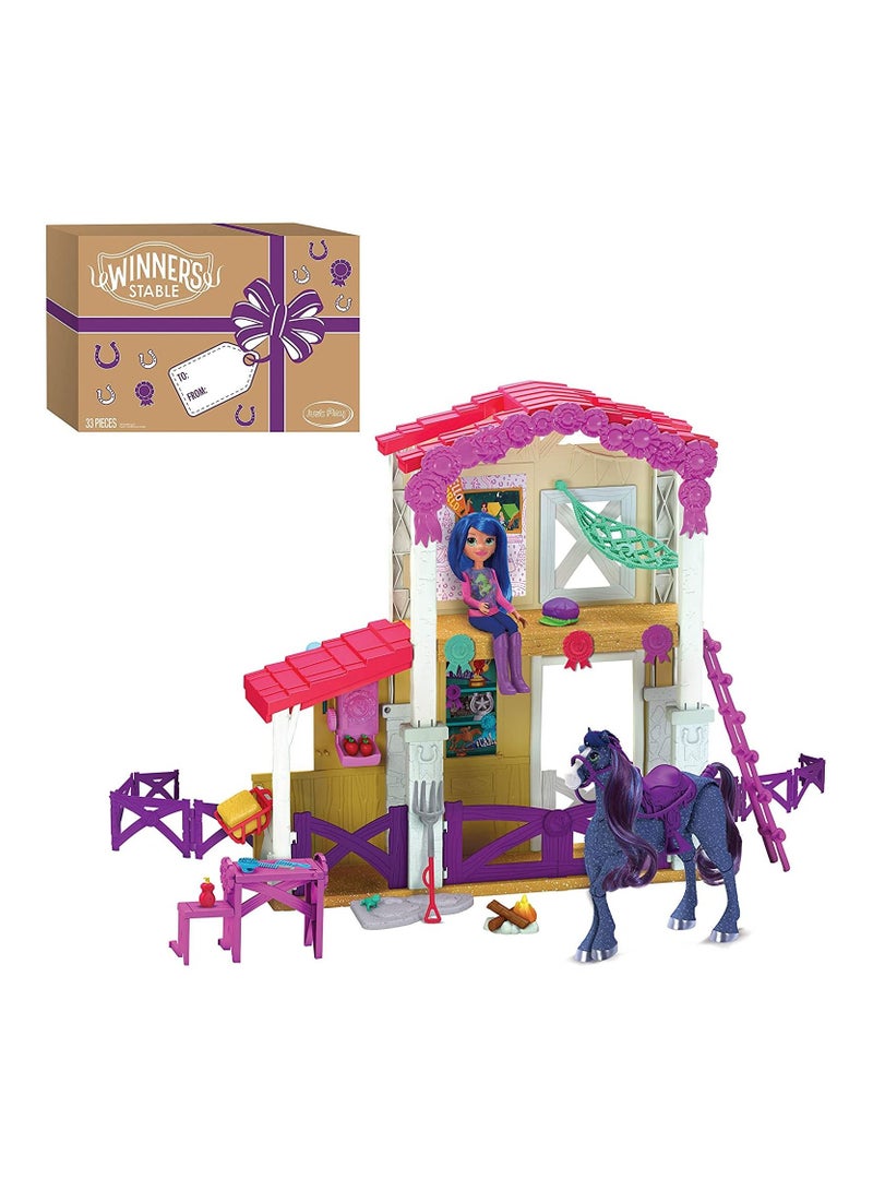 وينر مجموعة ألعاب كامب كلوفر بارن المستقرة من وينر - Image 1