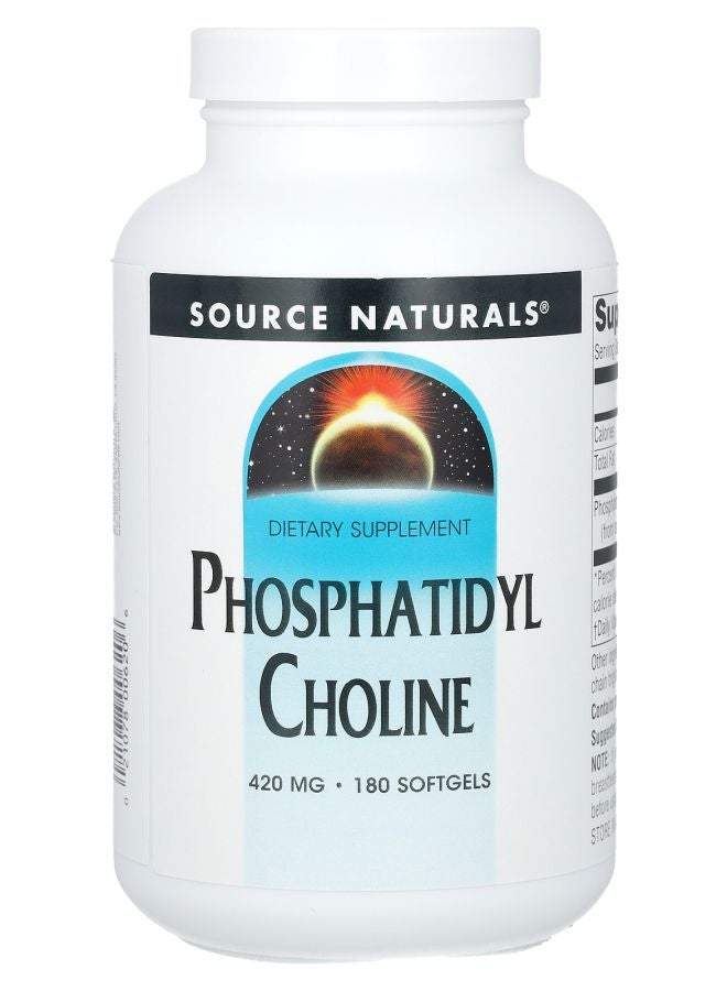 Phosphatidyl Choline 420 mg 180 Softgels
