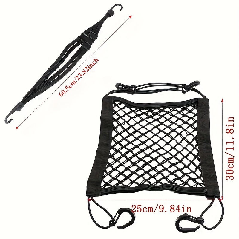 Multi Color Storage Net for Motorcycle Helmet Luggage Pet Carrier - Image 3