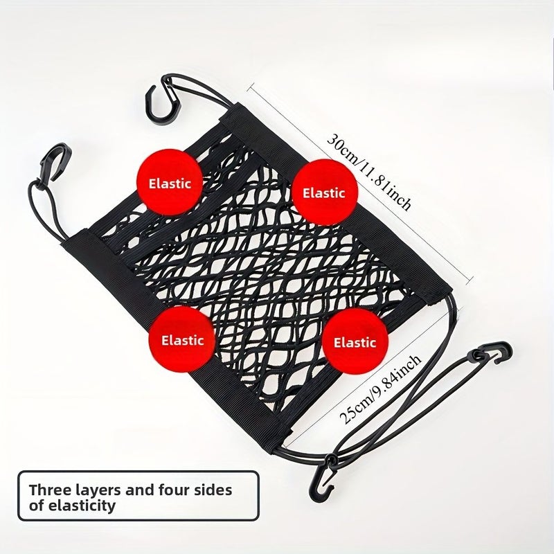 Multi Color Storage Net for Motorcycle Helmet Luggage Pet Carrier - Image 4