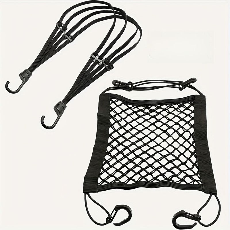 Multi Color Storage Net for Motorcycle Helmet Luggage Pet Carrier - Image 1