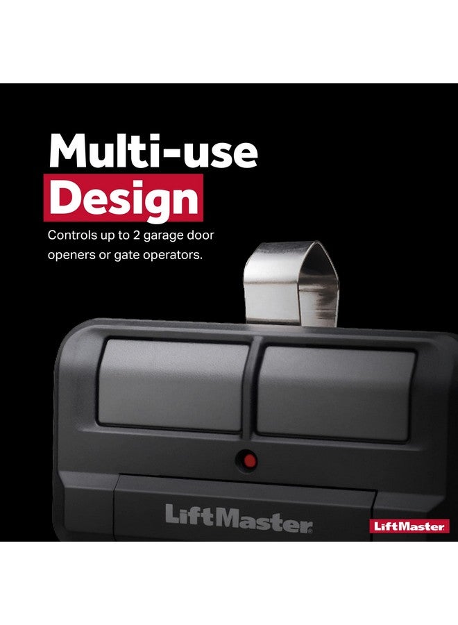 ليفت ماستر جهاز تحكم عن بُعد ذكي لفتح باب المرآب من LiftMaster 892LT مزود بزرين للتحكم في الأمان+ 2.0 - عبوة من قطعتين - Image 3