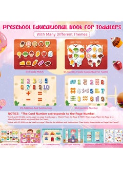 Mr. Penda Montessori Toys Busy Book for Toddlers, Preschool Educational Toys, Kids Autism Sensory Toys Travel Toys (Life Skills Theme)  - Image 4