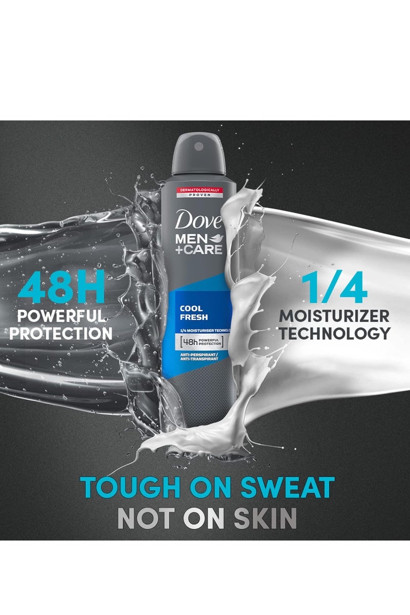 بخاخ دوف للرجال + كير كول فريش - 250 مل