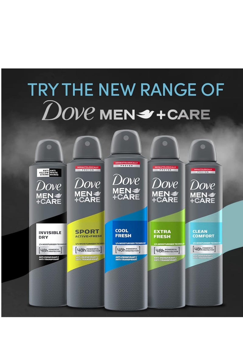 بخاخ دوف للرجال + كير كول فريش - 250 مل