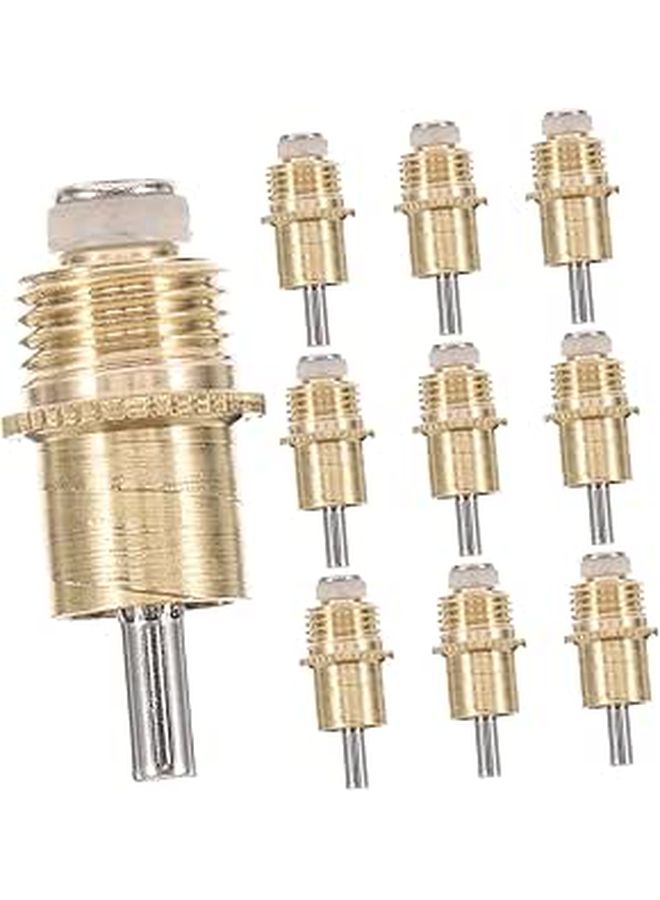 10 Pcs Automatic Pet Water Drinker Copper Nipple For Cages And Outdoor Easy Maintain - Image 1