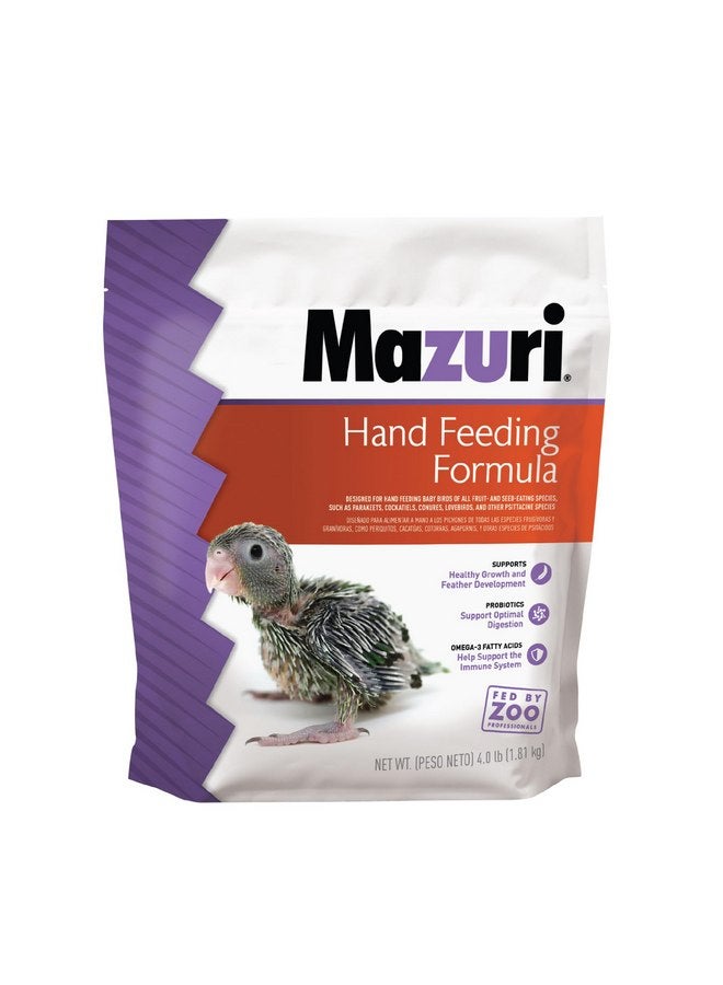 Mazuri | Hand Feeding Formula for Baby Birds | 4 Pound (4 LB) Bag - Image 1