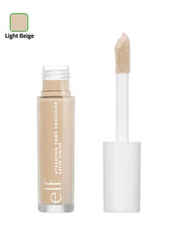 elf Hydrating Camo Concealer, Lightweight, Full Coverage, Long Lasting, Conceals, Corrects, Covers, Hydrates, Highlights, Satin Finish (Light Beige)  - Image 1