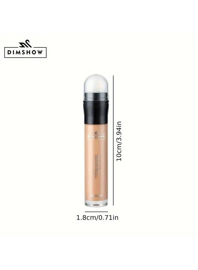 DIMSHOW Waterproof Concealer Pen - Flawless Oil Control, Dark Circle Coverage, Contouring, and Highlighting Stick for Smooth Skin Tone #2 - Image 2