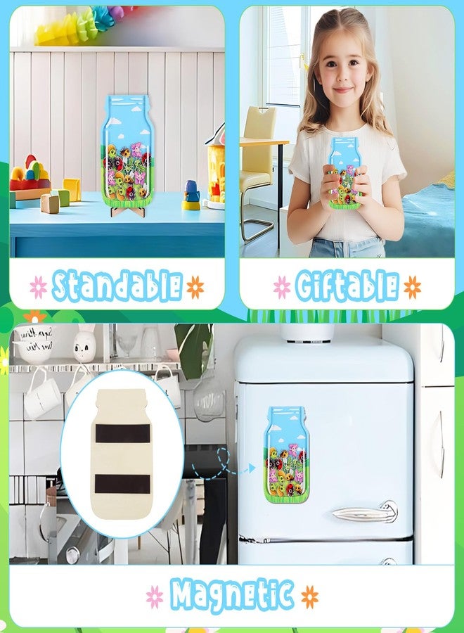 CORNER LACE Insect Theme Reward Jar for Kids, Magnetic Positive Behavior Jar with 25pcs Wooden Cutouts, Management Tools for Parents Student Teacher School Classroom Home - Image 4