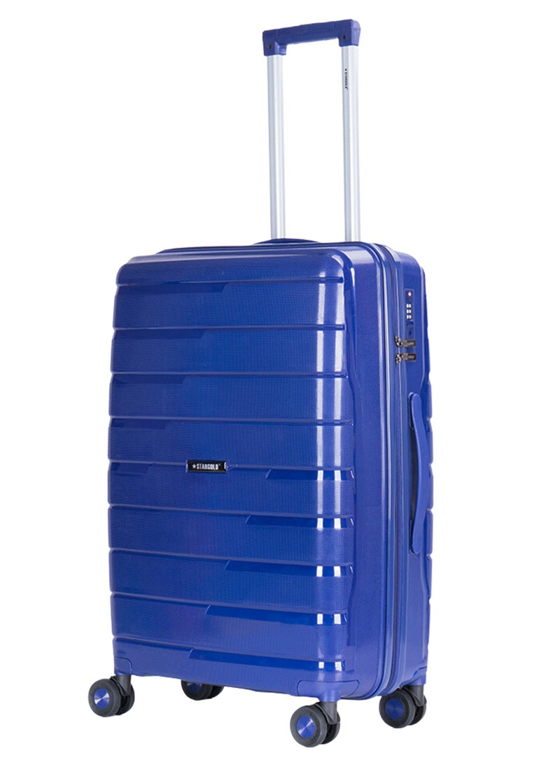 Stargold - Trolley Luggage 3 Pieces Set PP Hard Side Bag 360 Degree Spinner Wheels Trolley Luggage Set with TSA Lock - Image 1