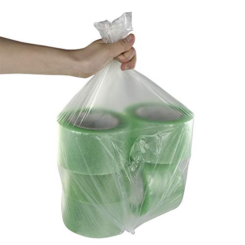 Nicesh Small Garbage Bags 3 Gallon, 225 Count, Black, Clear and White - Image 5