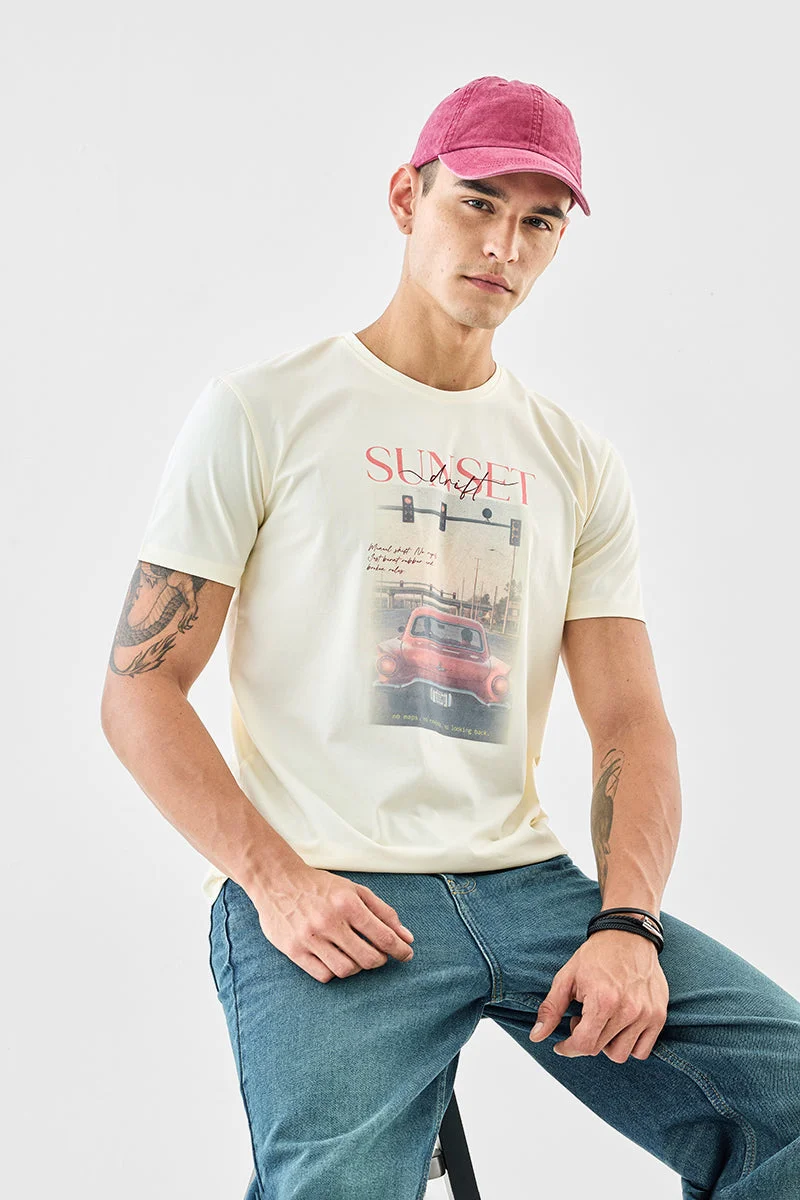 SNITCH Regular Fit Graphic T-Shirt