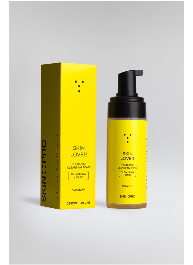 SkinLover Gentle Cleansing Foam with Probiotics & 17 Amino Acids | For Dry, Sensitive & Combination Skin | 150ml