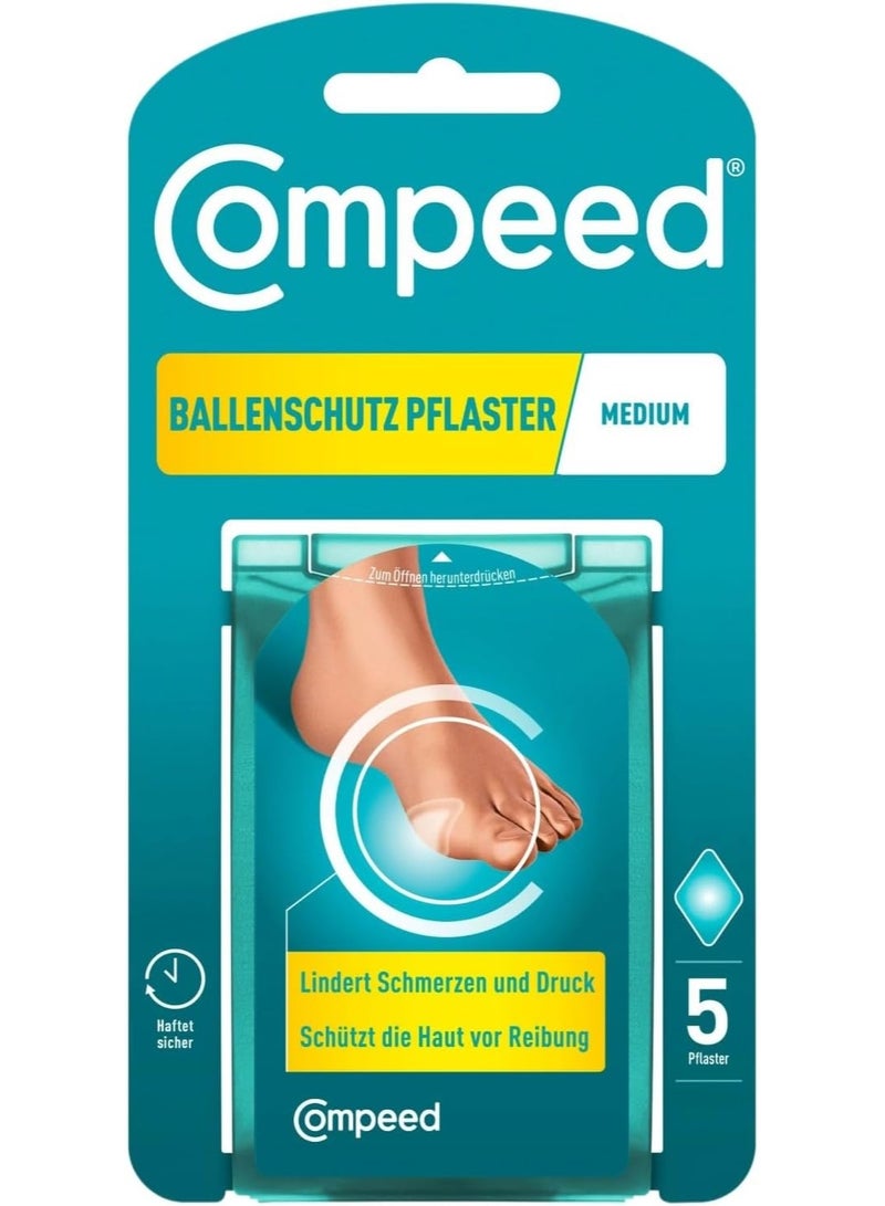 Compeed Hydrocolloid Bunion Pads for Hallux Valgus, Medium, 5 Count - Image 1
