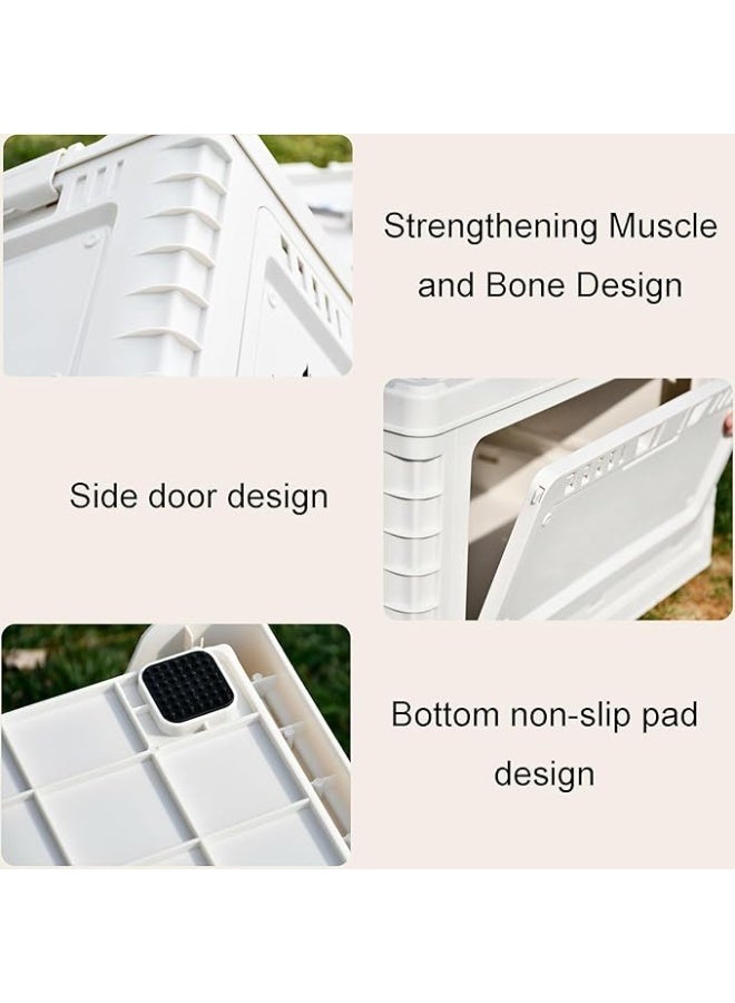 Outdoor Large Capacity Folding Storage Box 70L for Camping and Kitchen, Camping Storage Box, Storage Box for Home - Image 4