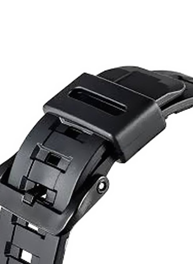 كاسيو ساعة يد رقمية كوارتز بسوار من الستانلس ستيل طراز AQ-S810W-1BVDF - قياس 47 مم - لون أسود رجال - Image 5
