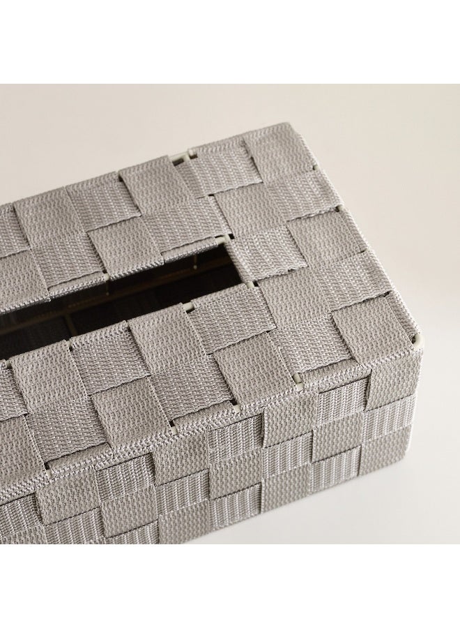 Home Box Woven Tissue Box - Grey - 1 Piece - Image 3