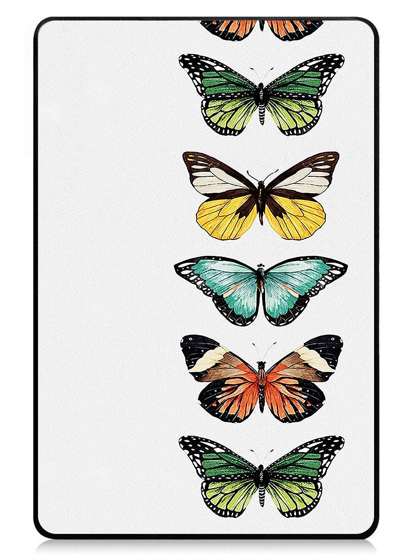Theodor Protective Flip Case For Xiaomi Pad 7 & Xiaomi Pad 7 Pro With Trifold Stand Auto Wake Sleep Shockproof Cover - Butterflies - Image 1